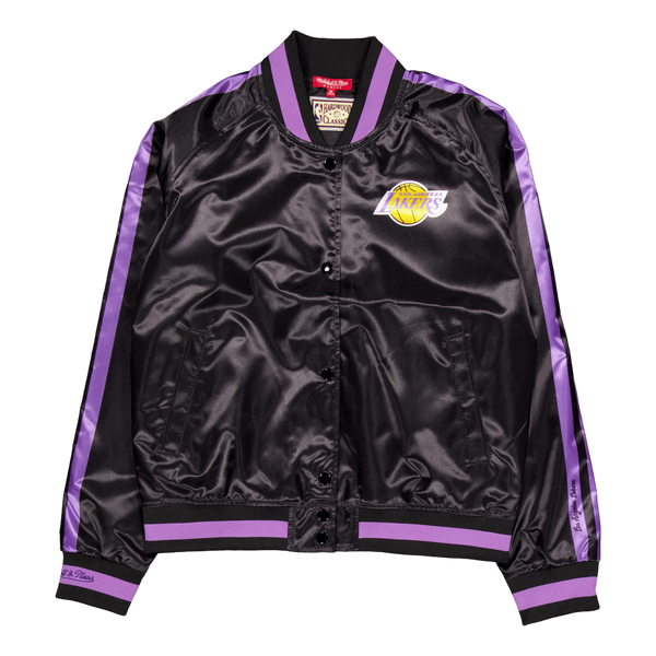 Lakers Womens Raglan Satin Jacket