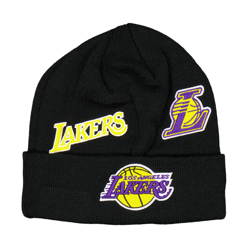 LAKERS MULTI PATCH BEANIE