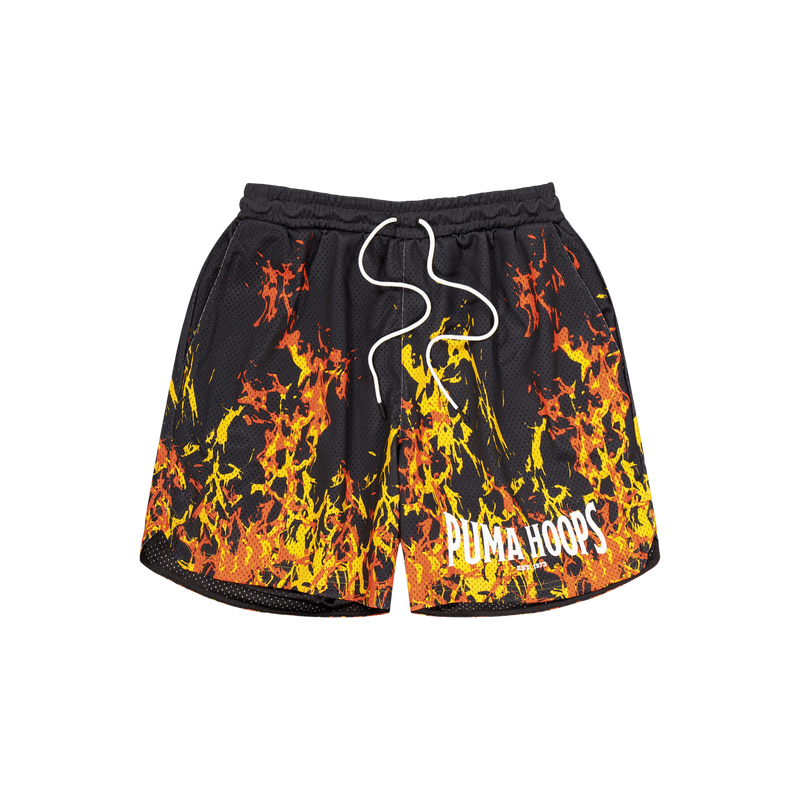 Straight Flames Short