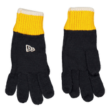 New Era Youth Stripe Beanie Gloves
