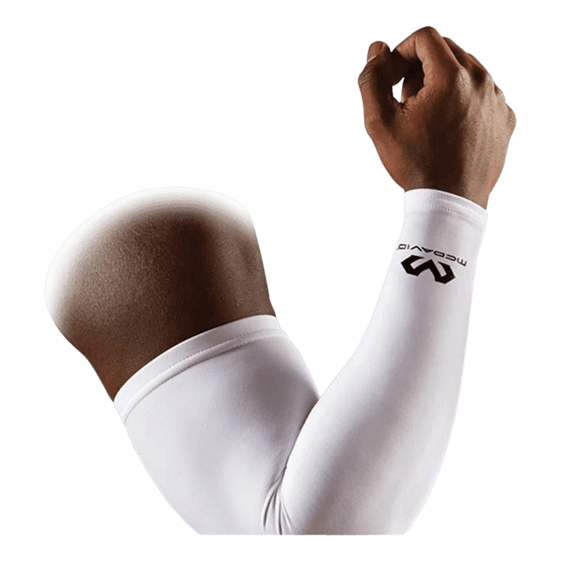Compression Arm Sleeve White