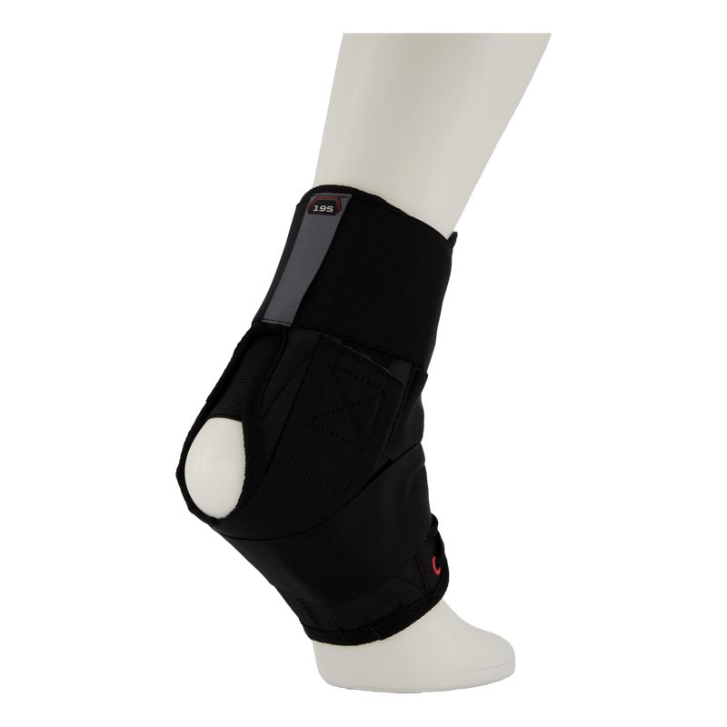 Ankle Brace W/ Straps Black