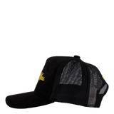 Suede Trucker Black/gold
