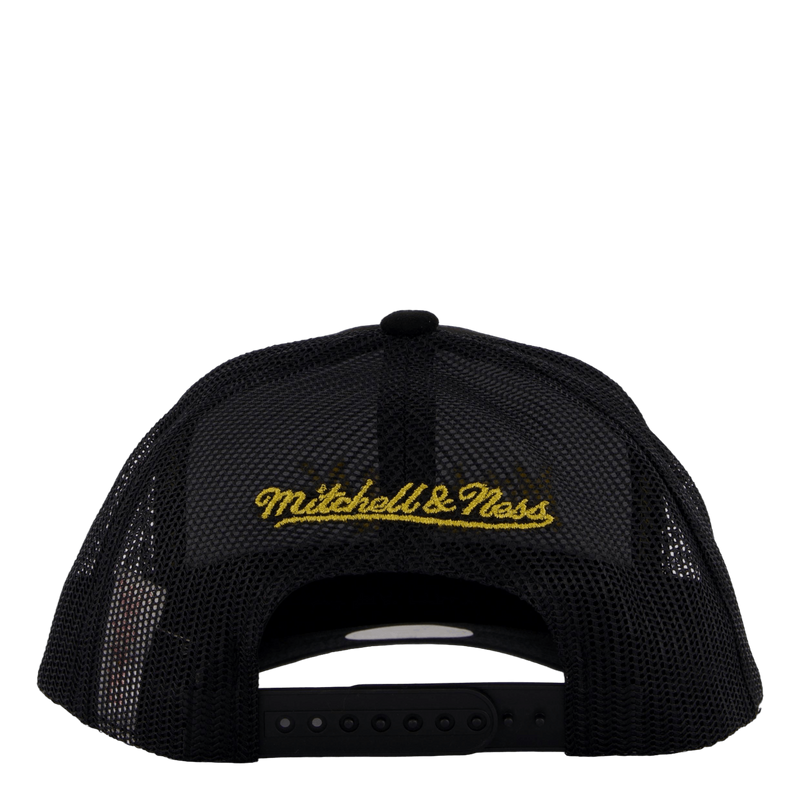 Suede Trucker Black/gold