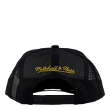 Suede Trucker Black/gold