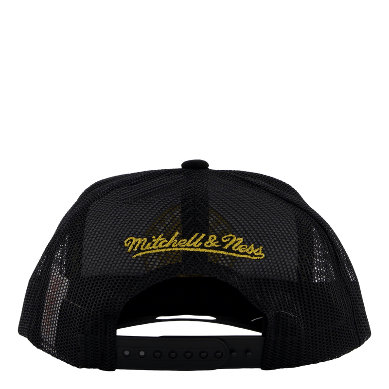 Suede Trucker Black/gold