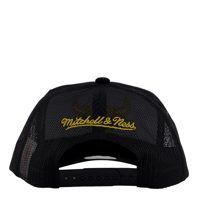 Suede Trucker Black/gold