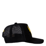 Suede Trucker Black/gold