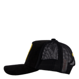 Suede Trucker Black/gold