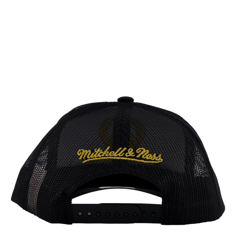 Suede Trucker Black/gold