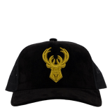 Suede Trucker Black/gold