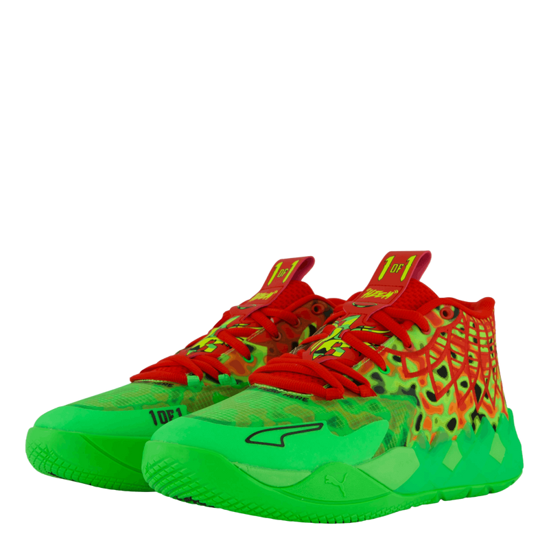 Mb.01 Thermal Fluro Green Pes-puma Red