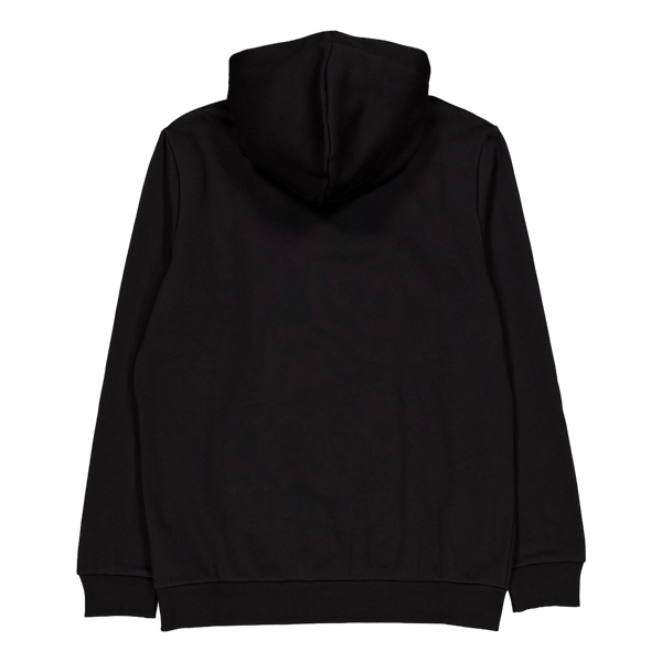 Ess Small Logo Hoodie Fl Puma Black-cat