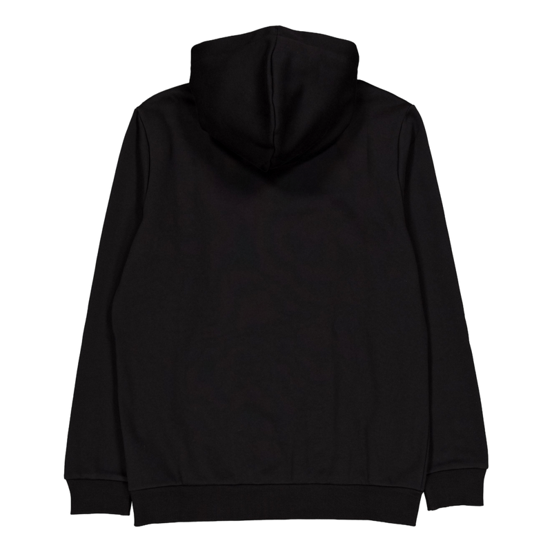 Ess Small Logo Hoodie Fl Puma Black-cat