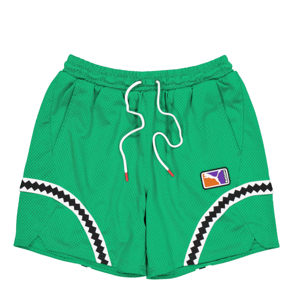 Crowd Craze Mesh Short Archive Green