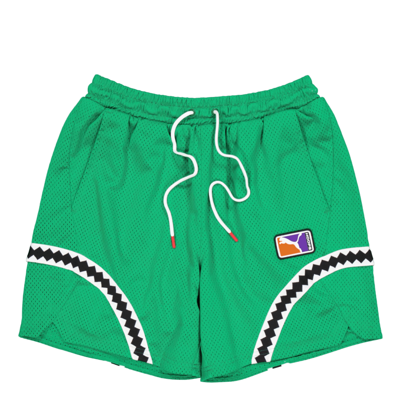Crowd Craze Mesh Short Archive Green
