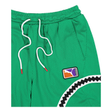 Crowd Craze Mesh Short Archive Green