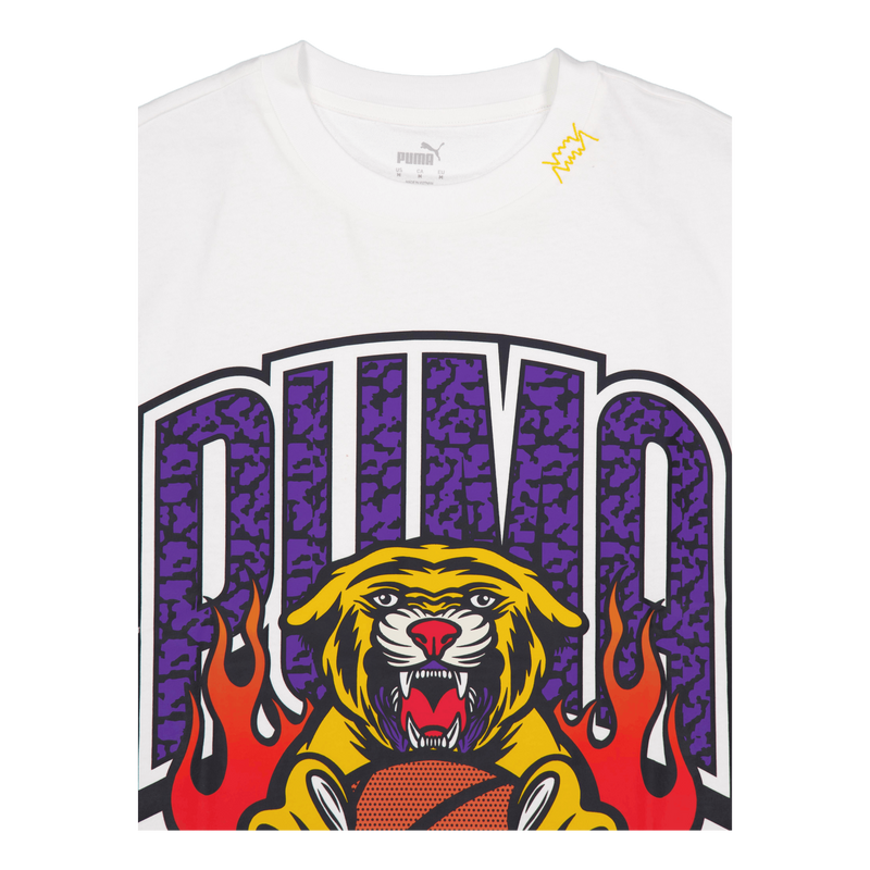 Crowd Craze Tee 3 Puma White