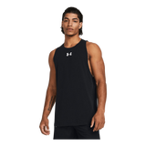 Ua Baseline Cotton Tank Black