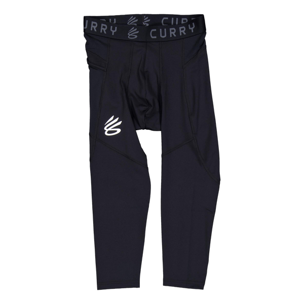 Ua Curry Brand 3/4 Lgs Black