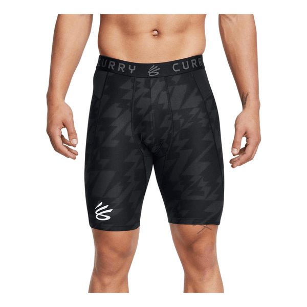 Ua Curry Hg Prtd Shorts Black