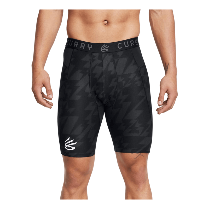 Ua Curry Hg Prtd Shorts Black