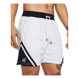 Curry Mesh Short 4 White