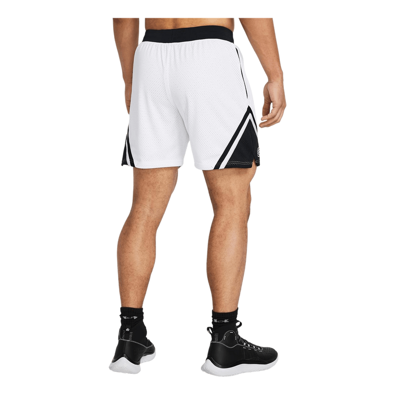 Curry Mesh Short 4 White