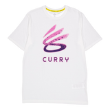 Curry Logo Trend Tee White