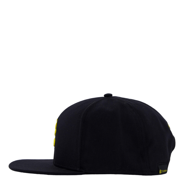 M Curry Flatbrim Snapback Black