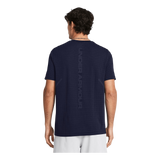 Vanish Seamless Grid Ss Midnight Navy