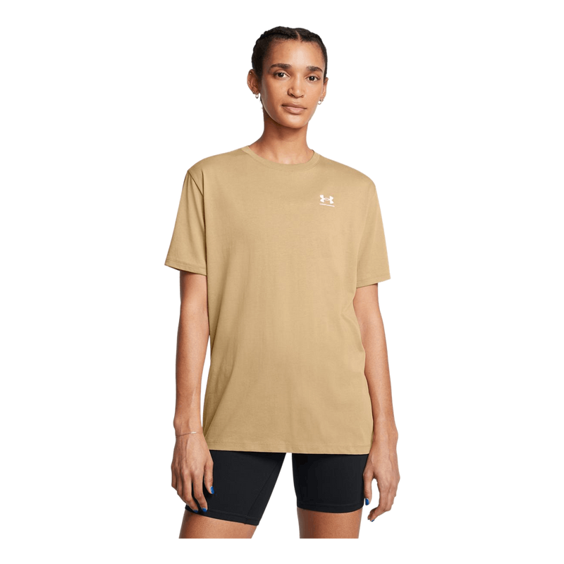 Ua W Bfos Logo Tee Ss Camel