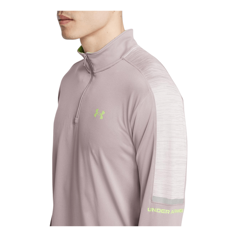 Ua Tech Utility 1/4 Zip Tetra Gray