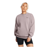 Ua Icon Hwt Flc Os Crew Tetra Gray