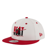 White Crown 9fifty Miami Heat Whisca