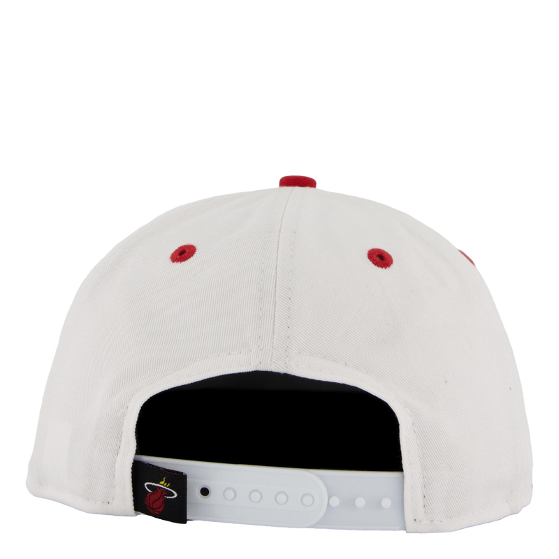 White Crown 9fifty Miami Heat Whisca
