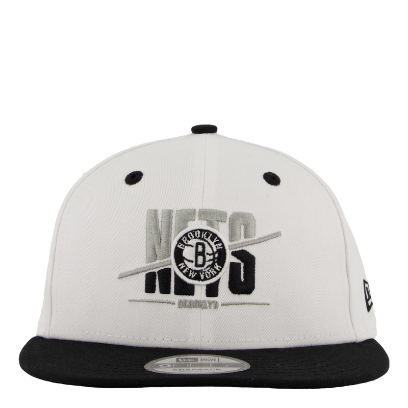 White Crown 9fifty Brooklyn Ne Whiblk