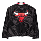 Nba Applique Satin Bomber Chic Blkfdr