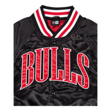 Nba Applique Satin Bomber Chic Blkfdr