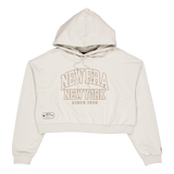 Ne Arch Wrdmrk Crop Hoody New  Stnabr