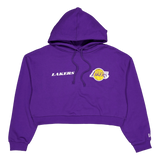 Nba Team Logo Crop Hoody Los A Trpagd
