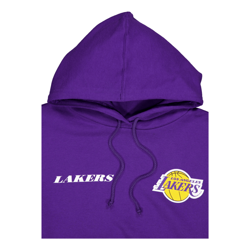 Nba Team Logo Crop Hoody Los A Trpagd