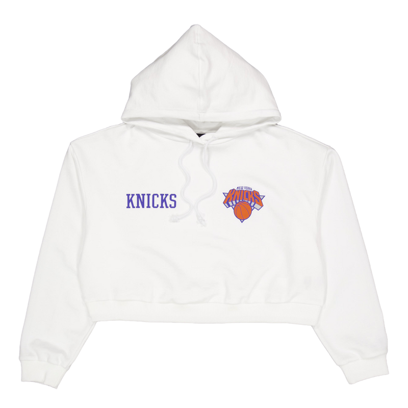 Nba Team Logo Crop Hoody New Y Whimjb
