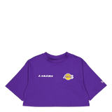 Nba Team Logo Crop Tee Los Ang Trpagd
