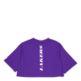 Nba Team Logo Crop Tee Los Ang Trpagd