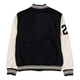 Ne Script Logo Varsity Jacket  Blkofw