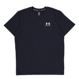 Ua M Logo Emb Heavyweight Ss Black