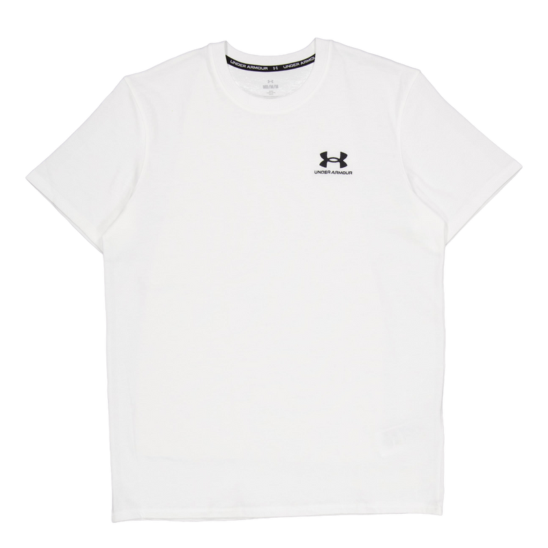 Ua M Logo Emb Heavyweight Ss White