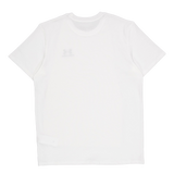 Ua M Logo Emb Heavyweight Ss White