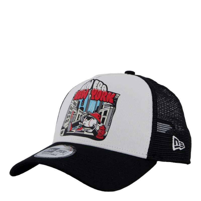 Graphic Print Trucker Newera Blk